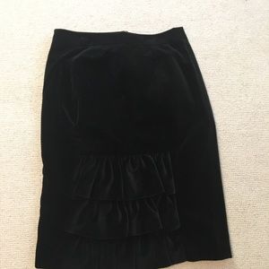Milly Velvet skirt